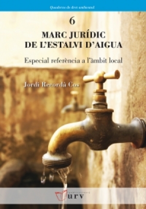 Presentació del llibre &quot;Marc jurídic de l&#039;estalvi d&#039;aigua&quot;