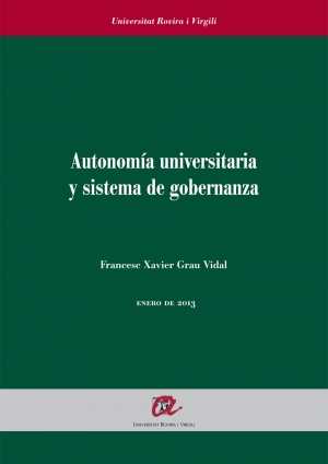 Autonomía universitaria y sistema de gobernanza