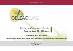 CELIACBASE. Tabla de composición de productos sin gluten